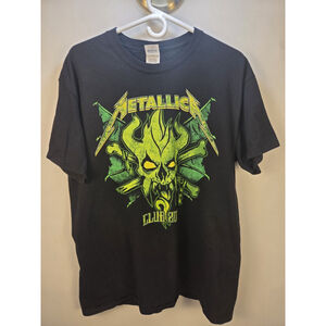 T-Shirt Metallica Black Gildan size Large Metallica Club 2015 Pre-Owned